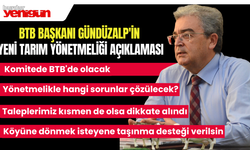 BTB Başkanı Gündüzalp'in Yeni Tarım Yönetmeliği Açıklaması