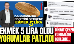 Ekmek 5 Lira Oldu; Yorumlar Patladı... Karamanlı Örnek Oldu!