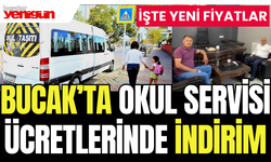 Bucak'ta Okul Servisi Ücretleri Düşürüldü!