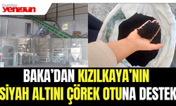 BAKA’dan Kızılkaya’nın Siyah Altını Çörek Otuna Destek