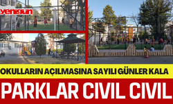 Okulların Açılmasına Sayılı Günler Kala Parklar Cıvıl Cıvıl