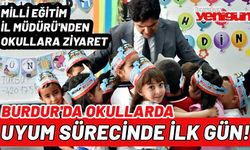 Burdur'da okullarda uyum haftası başladı