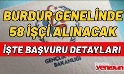 Burdur Geneli 58 İşçi Alınacak! İşte Başvuru Detayları...