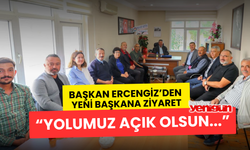 Başkan Ercengiz'den Yeni Başkana Ziyaret "Yolumuz Açık Olsun..."