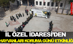 İL ÖZEL İDARESİ'NDEN "HAYVANLARI KORUMA GÜNÜ" ETKİNLİĞİ