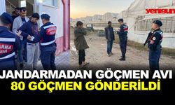 Jandarmadan Göçmen Avı 80 Göçmen Gönderildi