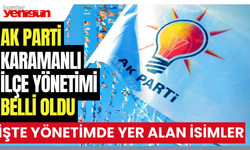 Ak Parti Karamanlı İlçe Yönetimi Belli Oldu