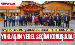 Başkan Ercengiz, CHP Burdur İl Örgütü İle Toplandı