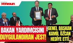 Bakan Yardımcısını Duygulandıran Jest