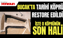 Bucak'ta Tarihi Köprü Restore Edildi İşte Son Hali