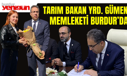 Tarım Bakan Yrd. Ahmet Gümen Memleketi Burdur'da