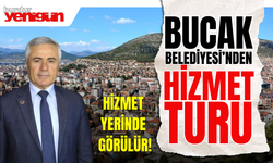 Bucak Belediyesi'nden Hizmet Turu