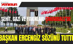 BAŞKAN ERCENGİZ SÖZÜNÜ TUTTU