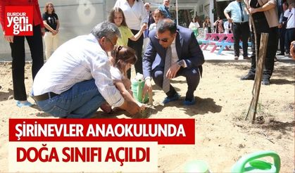 Şirinevler Anaokulunda Doğa Sınıfı Açıldı