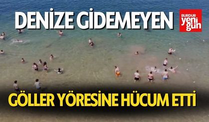 Denize Gidemeyen Göller Yöresine Hücum Etti