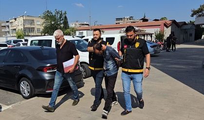 Adana'da kameradan belirlenerek yakalanan hırsızlık zanlısı tutuklandı