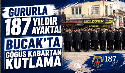 BUCAK'TA JANDARMA TEŞKİLATI'NIN KURULUŞ YILDÖNÜMÜ KUTLANDI