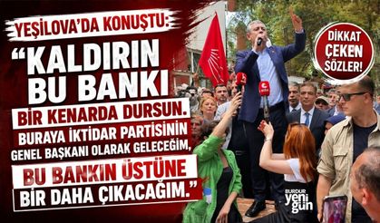 Özgür Özel: "Salda’ya sahip çıkan Yeşilova’ya Minnet Duyuyorum"