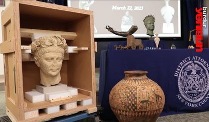 Bubon bronz kol ve Septimius Severus heykeli yeniden Türkiye'de, ait olduğu topraklarda... (Burdur Gölhisar İbecik Bubon antik kenti, bronz heykeller)