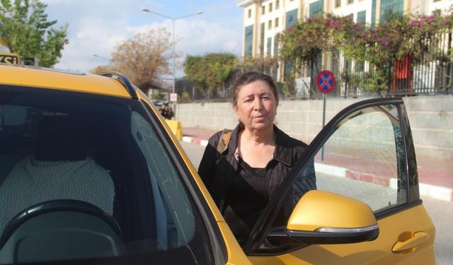 Kadın taksiciye durakta erkek meslektaşlarından mobbing iddiası