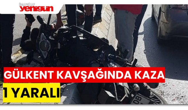 Gülkent Kavşağında Kaza: 1 Yaralı