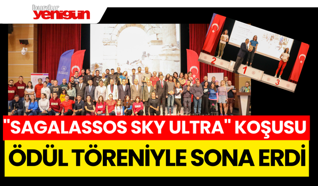 Uluslararası "Sagalassos Sky Ultra" Koşusu Ödül Töreniyle Sona Erdi