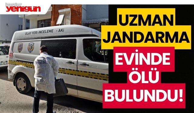 Uzman jandarma evinde ölü bulundu