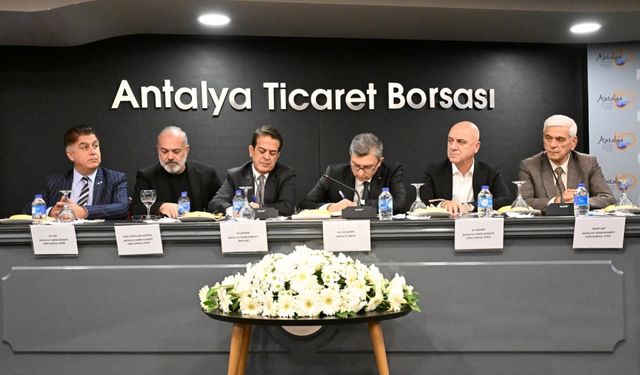 Vali Hulusi Şahin, Antalya Tarım Konseyi toplantısına katıldı