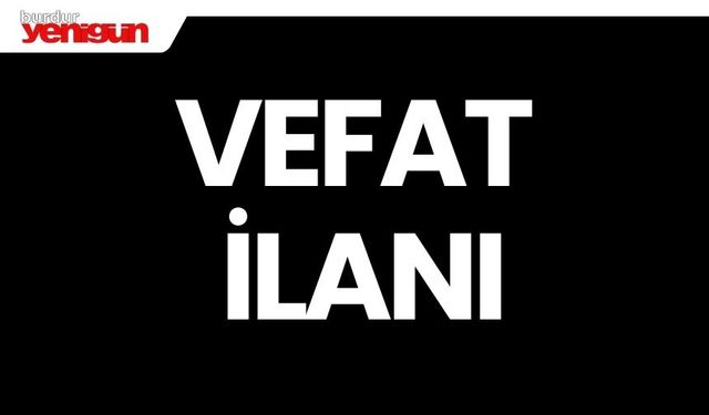 Yeşilova Hamza Yeşil Vefat