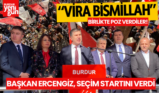 Burdur'da Başkan Ali Orkun Ercengiz, Seçim Startını Verdi