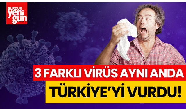 3 Farklı Virüs Aynı Anda Türkiye'yi Vurdu!