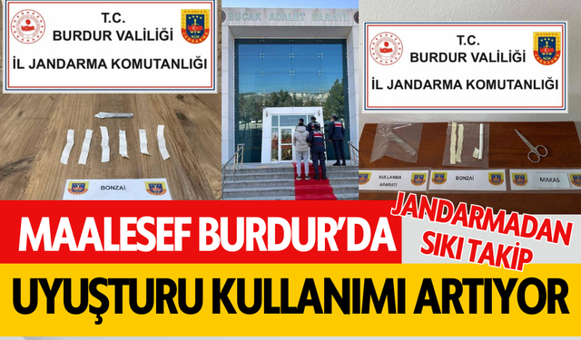 Burdur'da Jandarmanın Operasyonları Sürüyor