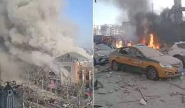 Çin'de restorandaki patlama ortalığı savaş alanına çevirdi: 2 ölü, 26 yaralı