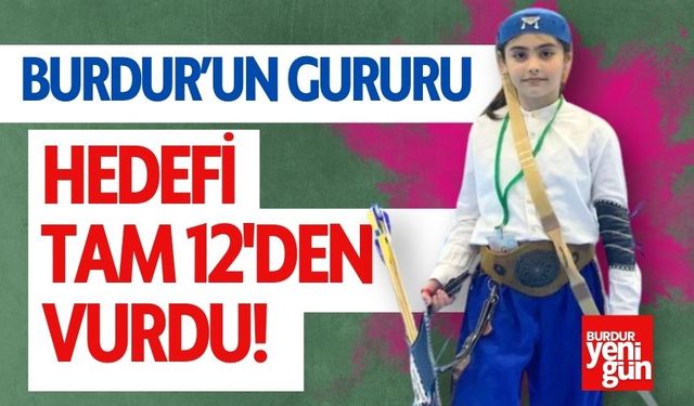 Burdur'un Gururu Hedefi Tam 12'den Vurdu