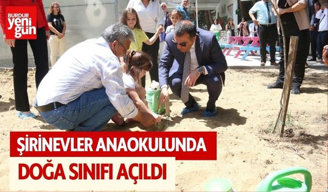 Şirinevler Anaokulunda Doğa Sınıfı Açıldı