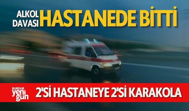 Kavgaya Dönen Tartışma Hastanede Bitti