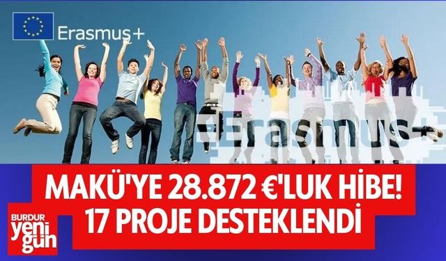 MAKÜ'ye 28.872 €'luk Hibe! 17 Proje Desteklendi