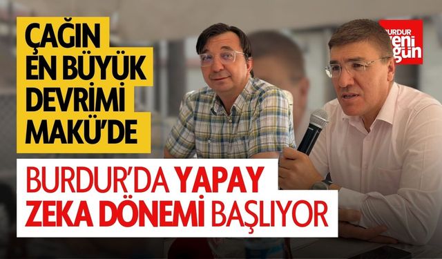 Burdur Makü'den Çağın Eğitim Atılımı Yapıldı