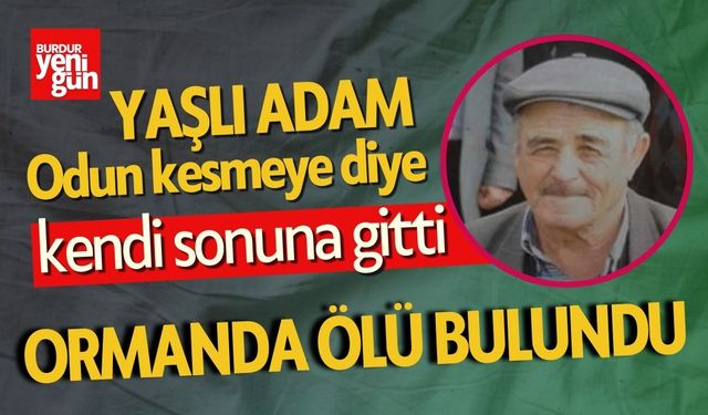 Odun Kesmeye Diye Kendi Sonuna Gitti