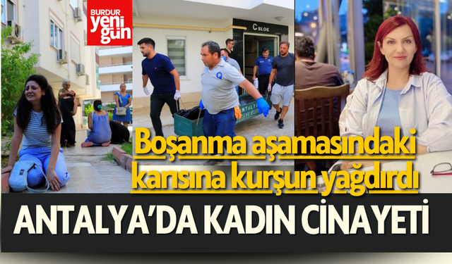 Boşanma aşamasındaki karısına kurşun yağdırdı