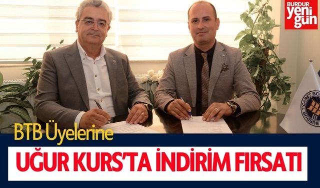 BTB Üyelerine Uğur Kurs’ta İndirim Fırsatı