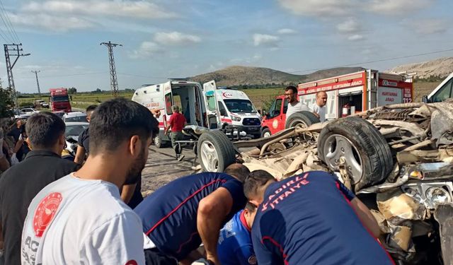 Osmaniye'de Feci Trafik Kazası 7 Yaralı Var