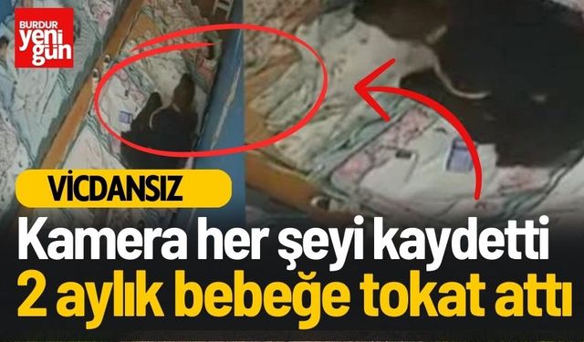 Kreş öğretmeni, bebeğe şiddet uyguladı