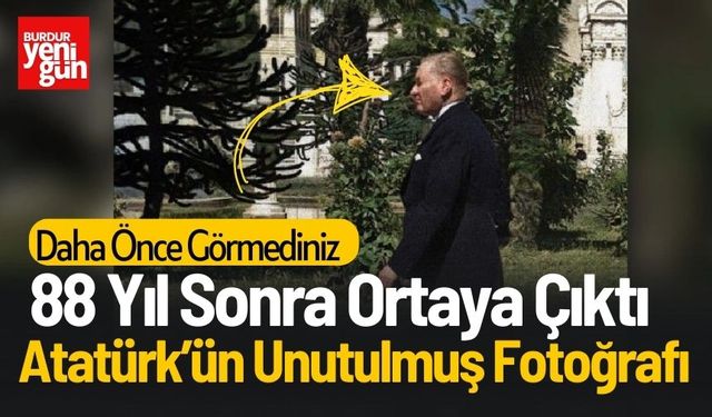 Atatürk’ün Daha Önce Görülmemiş Fotoğrafı Ortaya Çıktı