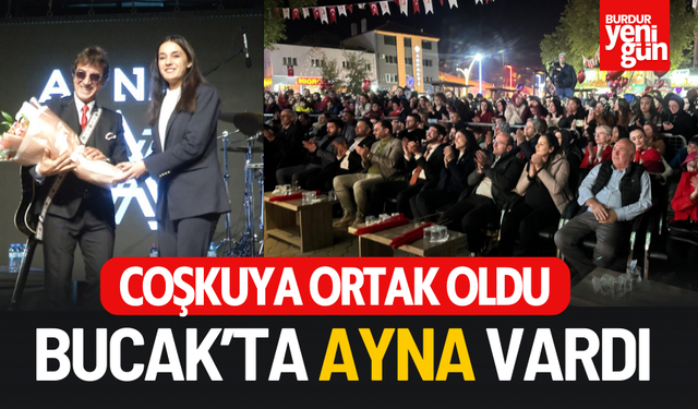 Bucak'ta Ayna Vardı! Coşkuya Ortak Oldu