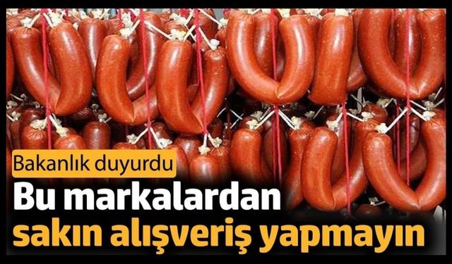 Bu firmalardan sakın alışveriş yapmayın