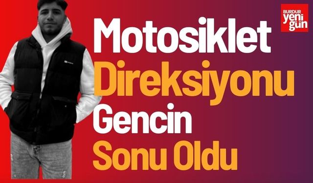 Motosiklet Direksiyonu  18 Yaşındaki Gencin Karnına Saplandı