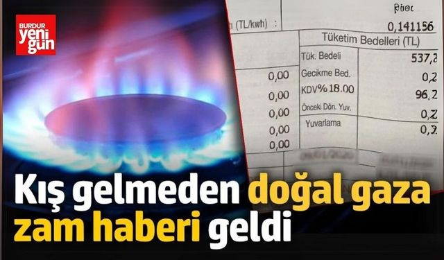 Doğalgaz Faturalarında Kademeli Tarife Dönemi Başlıyor