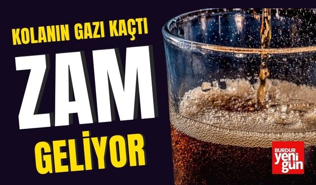 Gazlı İçeçeklere 22 Ekim’de Zam Uygulanacak