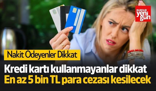 Nakit Ödeme Dönemi Bitiyor! Yeni Düzenleme Yolda